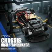 Nissan Siyah GTR 1:24 Drift 4X4 Şarjlı RC Uzaktan Kumandalı 20 Km/s Hızında Hediyelik Oyuncak - 3