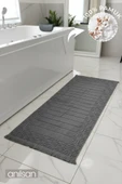 Aflora Antrasit Ayak Havlusu - 60x130Cm, 690Gr, %100 Pamuk, Spa Ve Otel Banyo Paspası, Günlük Kullanıma Uygun - 1