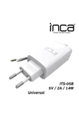 Inca Its-05b 2.5mm 5v 2a Beyaz Tablet Şarj Adaptörü - 1
