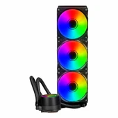 PowerBoost Deep 360 ARGB 360mm AM5/1700P Siyah İşlemci Sıvı Soğutucu thumbnail 2