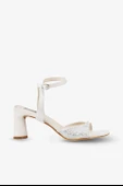 Stato Kadın Topuklu Sandalet Beyaz thumbnail 1