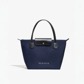 BONHEUR N Kanvas Çanta- Indıgo Blue - 1