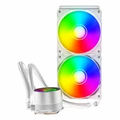 PowerBoost Deep 240 ARGB 240mm AM5/1700P Beyaz İşlemci Sıvı Soğutucu thumbnail 2