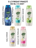 DALAN 4 Çeşit Şampuan & Saç Kremi 5'li Fırsat Paketi 450 ML – Tüm Saçlar İçin thumbnail 1