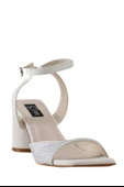Stato Kadın Topuklu Sandalet Beyaz thumbnail 3