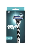 GİLLETTE Mach 3 Tıraş Makinesi + 2 Yedek Bıçak thumbnail 1