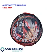 MEK 4 AKÜ TAKVİYE KABLOSU 1200 AMPER ÇANTALI - 1