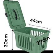 MASKOT TROYA TAŞIMA ÇANTASI YEŞİL thumbnail 3