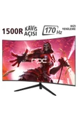 NPC 23.6" MD240K-V181 170Hz 1Ms FHD Curved Oyuncu Monitörü thumbnail 2