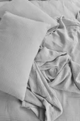 Müslin Çift Kişilik Nevresim Takımı Gri thumbnail 4