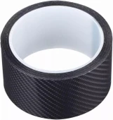 Kapı Eşiği Tampon Bagaj Koruma Folyosu Karbon Folyo 5cmx5m Siyah - 4