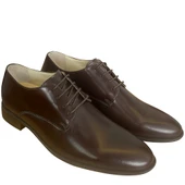 Alfa %100 Deri Damatlık Erkek Ayakkabı 7 Cm Gizli Topuklu Boy Uzatan - Mat/Rugan thumbnail 2