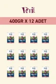 Petipure Sığır Etli Yaş Konserve Yavru Köpek Maması, Jöle İçinde Parça Etli, 400 gr x 12 Adet - 2