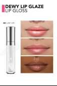 Flormar Dewy Lip Glaze Parlak & Dolgun Görünüm Veren Yapışmayan Dudak Parlatıcısı 001 WET LPS thumbnail 4