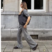 BONHEUR N 7 Kanvas Çanta- Denım Gray thumbnail 3