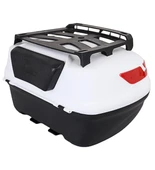 MAXEM 45 LT. SIRT DAYAMALI ÜST TAŞIMA APR. BEYAZ MOTOSİKLET ÇANTASI thumbnail 2