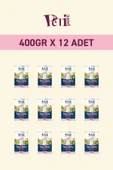 Petipure Tavuklu Yaş Konserve Yavru Kedi Maması, Jöle İçinde Parça Etli, 400 gr x 12 Adet - 2