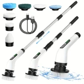 7 in 1 Kablosuz Elektrikli Temizlik Fırçası Seti - 2