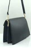 Zarf Kapak Model İki Bölme Çapraz Çanta Bs 000969 Sıyah thumbnail 3