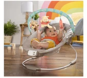 Bright Starts Winnie The Pooh Dots & Hunny Pots Sallanan Bebek Titreşimli Ana Kucağı thumbnail 2