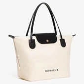 BONHEUR N 7 Kanvas Çanta- Coconut Mılk thumbnail 1