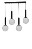 Lumexx SEZGİ 4 LÜ SIRALI SİYAH BEYAZ CAMLI SARKIT thumbnail 2