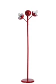 Lumexx KÜRE 3 LÜ KIRMIZI LAMBADER METAL BAŞLIKLI thumbnail 2