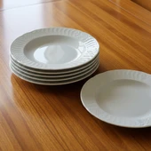 GÜRAL PORSELEN Sembol 6 Parça 19 cm Çukur Yemek Tabağı thumbnail 3