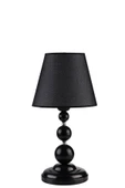 Lumexx HAYAL SİYAH PRAMİT HASIR SİYAH ABAJURLU MASA LAMBASI thumbnail 3