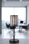 Lumexx HUGO SİYAH MASA LAMBASI thumbnail 1