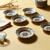 GÜRAL PORSELEN Acem 12 Parça 10 cm Çay Tabağı 3036 thumbnail 2
