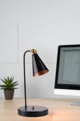 Lumexx YENİ DORA SİYAH MASA LAMBASI thumbnail 1