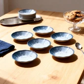 GÜRAL PORSELEN Acem 12 Parça 10 cm Çay Tabağı 1341 thumbnail 2