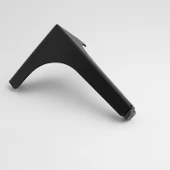 Dekor 12 cm Siyah Metal Mobilya Ayağı Dayanıklı Modern Tasarım Koltuk Sehpa Masa TV Ünitesi Uyumlu thumbnail 5