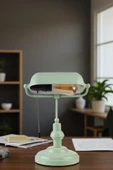 Lumexx BANKER YEŞİL MASA LAMBASI thumbnail 2
