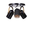 Lumexx LONDON 3 LÜ TEPSİLİ SİYAH PLAFONYER AVİZE thumbnail 4