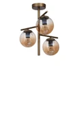 Lumexx TERRA 3 LÜ ESKİTME BAL CAMLI PLAFONYER AVİZE thumbnail 2