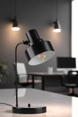 Lumexx DANİEL SİYAH MASA LAMBASI thumbnail 1