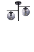 Lumexx TERRA 2 Lİ SİYAH FÜME CAMLI PLAFONYER AVİZE thumbnail 2