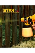 STAXX POWER Stx4800 Yüksek Basınçlı Boya Ilaç Dezenfektan Püskürtme Makinesi Şarjlı Akülü Sprey Boya Tabancası thumbnail 5