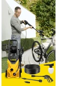 stilmax 135 Bar 1500w Bakır Sargılı Yüksek Basınçlı Bahçe Ve Oto Yıkama Makinesi Seti + Fiber Bez Hediyeli thumbnail 2