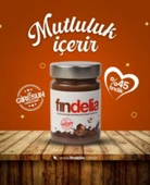 Fındella % 45 fındık parcacıklı kahvaltılık kakolu katkısız fındık kreması 340 gr - 2