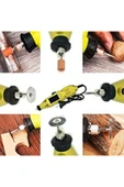 stilmax Germany Style 50 Parça Gravür Oyma Makinesi Dremel Taşlama Zımpara Kesme Seti 500 Watt thumbnail 6