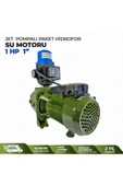 stilmax Alman Type Jet Pompalı Otomatik Paket Hidrofor Su Motoru 1 Hp 1" Eldiven + Kontrol Kalemi - 3