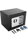 DEKO TURKEY Yerli Üretim Elektronik Şifreli Çelik Para Kasası Otel Tipi Kasa 3mm Sac + Montaj Kit thumbnail 1
