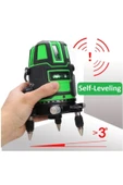 STAXX POWER Germany Tek Akülü Otomatik Hizalamalı 360° Çantalı Yatay Dikey Çok Fonksiyonlu Lazer Metre thumbnail 4