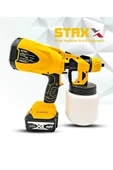 STAXX POWER Stx4800 Yüksek Basınçlı Boya Ilaç Dezenfektan Püskürtme Makinesi Şarjlı Akülü Sprey Boya Tabancası thumbnail 4