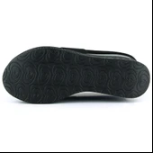 Erkan Saçmacı Himani Siyah Süet Yuvarlak Burun Gümüş Detaylı Gizli Dolgu Topuklu Günlük Ayakkabı - 7