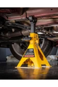 stilmax Çift Kilitli ve Geniş Tabanlı 4 Ayaklı 3 Ton Tonajlı Sehba Kriko Standı 2x Adet Araba Kriko Standı thumbnail 2