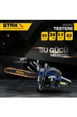 STAXX POWER Sth-63 5.5hp Tam Professional Çift Egzoz Ağaç Motoru Motorlu Testere Hızar 63 Cc thumbnail 3